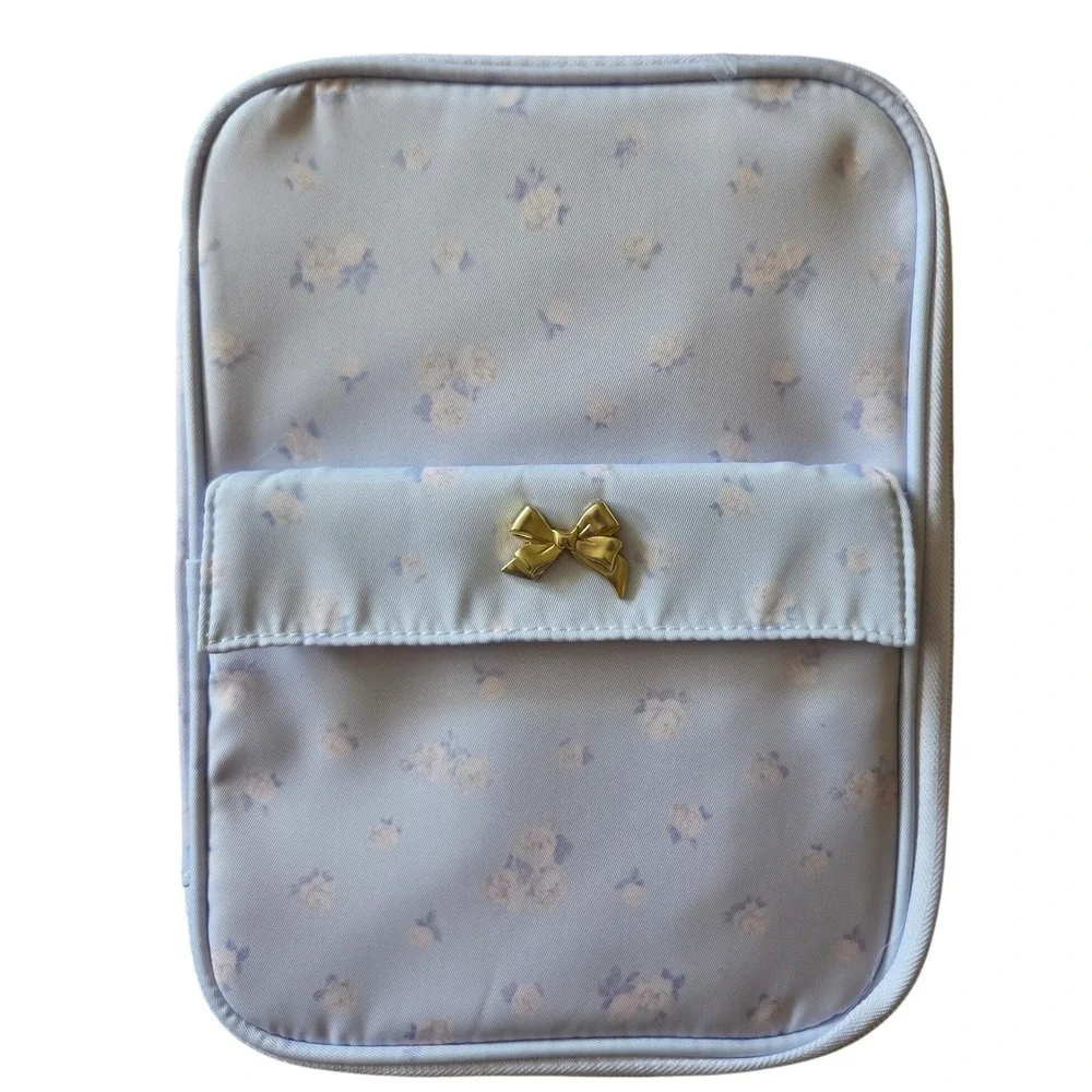 LoveShackFancy Yoobi Stationery Set OS Blue New Floral Notebook Pouch Folders